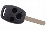 HOND-31P_*_HON66GP_* logo Honda 2.4 3 Button Remote Transponder Key Blank (3 кн)