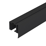 Комплект верхняя направляющая + декор.накладка SLD.Comfort-PRO.KIT/2000 track + dec (2м) BL Черный